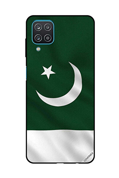 Covernex غطاء حماية لهاتف سامسونج جالاكسي A12/M12 علم باكستان عمودي