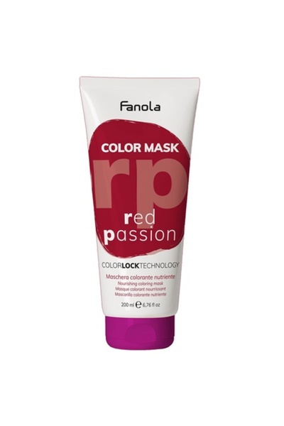 Fanola Μάσκα βαφής μαλλιών, Fanola, Red Passion, 200 ml