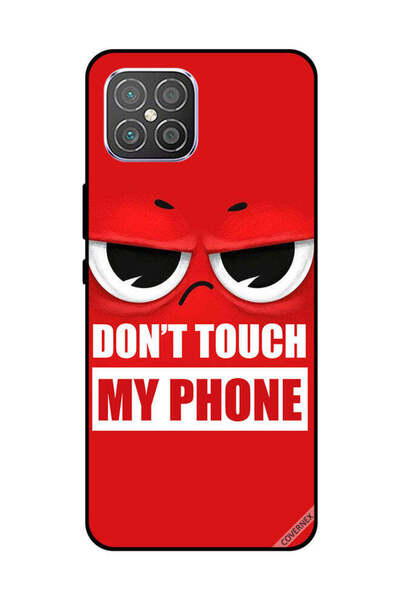 Covernex Protective Case Cover For Huawei Nova 8 SE Don't Touch My Phone Red