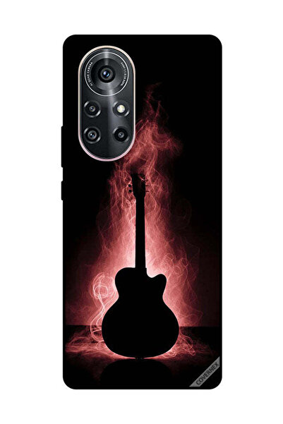 Covernex غطاء حماية لهاتف هواوي نوفا 8 برو 5G بتصميم انعكاس جيتار في الظلام