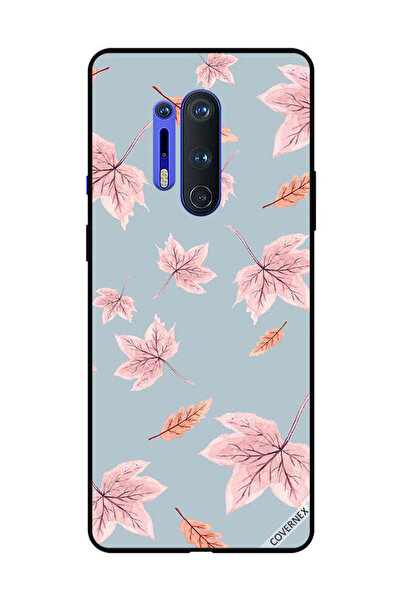 Covernex غطاء حماية لهاتف OnePlus 8 Pro مطبوع عليه أوراق الخريف