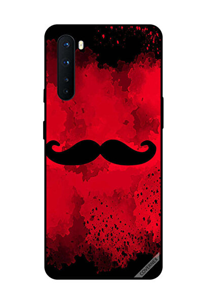Covernex غطاء حماية لهاتف OnePlus Nord Coustache أحمر Bg