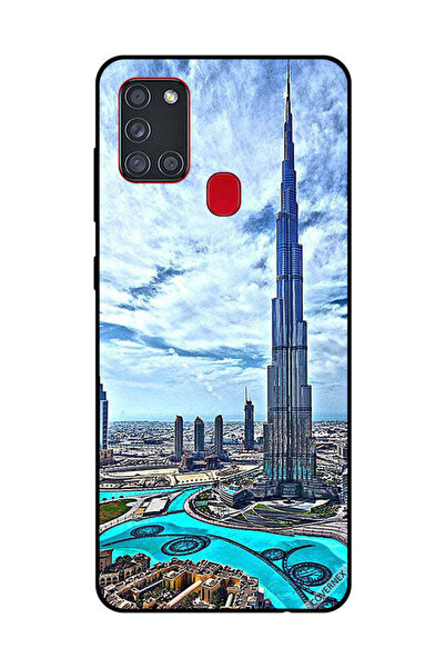 Covernex Protective Case Cover For Samsung Galaxy A21S Burj Khalif Touching C...