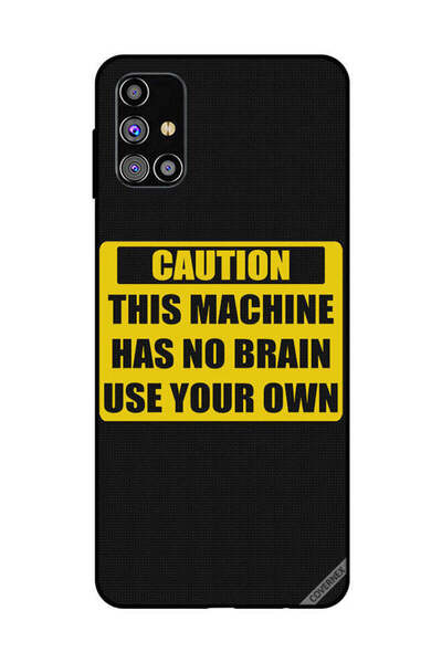 Covernex غطاء حماية لهاتف سامسونج جالكسي M31s تحذير: هذا الجهاز لا يحتوي على دماغ