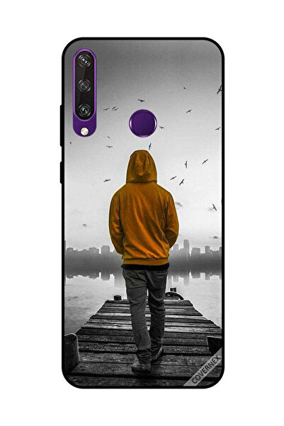 Covernex غطاء حماية لهاتف هواوي Y6P - فتى حزين يمشي