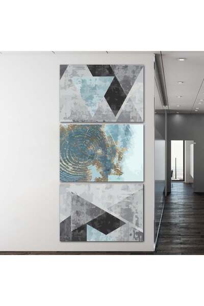 4gdran ثلاث لوحات خشبية ام دي اف مقاس 120x60 سم