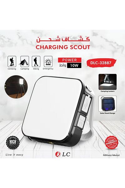 DLC Camping Lights Waterproof IPX6 SMD Rechargeable Outdoor Hanging Lights