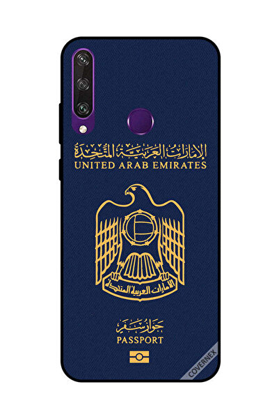 Covernex غطاء حماية لهاتف هواوي Y6P جواز سفر الإمارات 2