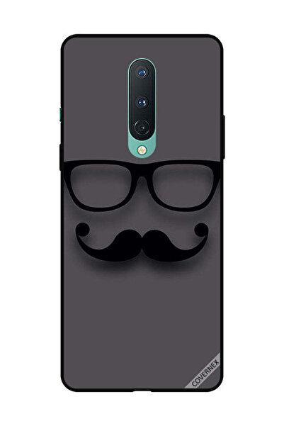 Covernex غطاء حماية لهاتف OnePlus 8 - أسود - زجاج وشارب