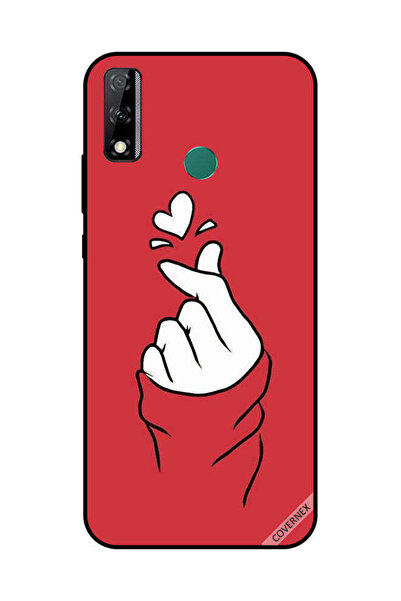 Covernex غطاء حماية لهاتف هواوي Y8S سناب لوف أحمر