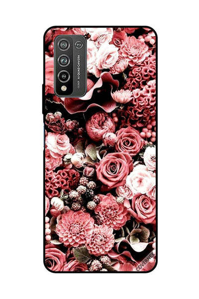 Covernex Protective Case Cover For Honor 10X Lite Peach Roses 2