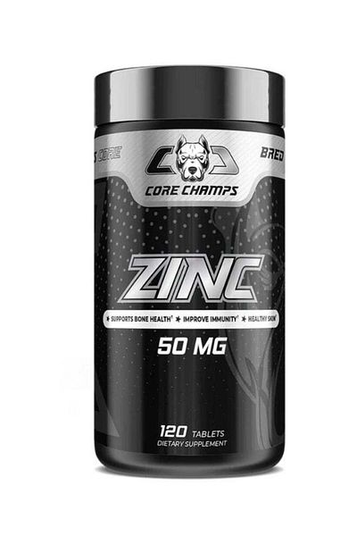 Core Champs Zinc, 50 Mg, 120 Capsules