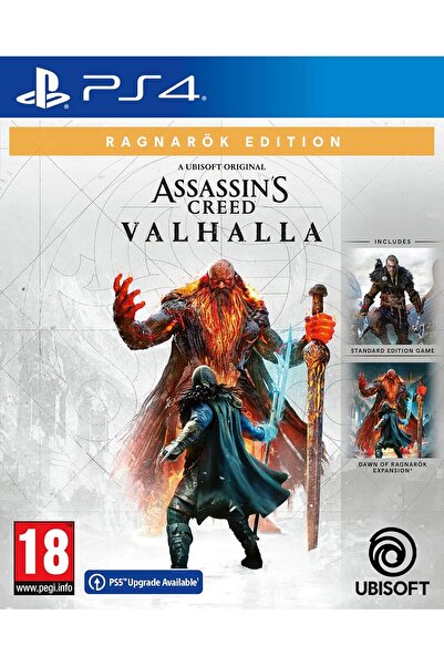 Ubisoft Assassin's Creed Valhalla Ragnarok Edition Ps4 ve Ps5 Oyunu