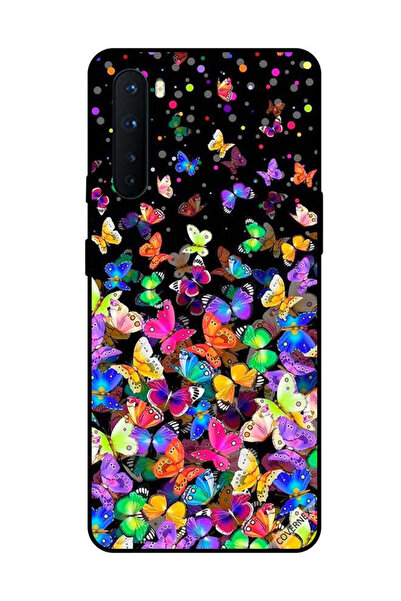 Covernex غطاء حماية لهاتف OnePlus Nord متعدد الألوان بنقشة فراشات صغيرة