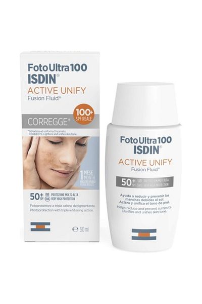 ISDIN Fluid fotoprotector ISDIN Fotoultra Active Unify SPF100+ 50ml