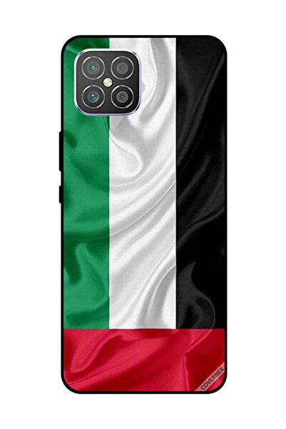 Covernex غطاء حماية لهاتف هواوي نوفا 8 SE - قماش علم الإمارات العربية المتحدة