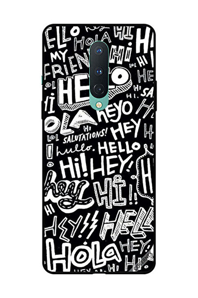 Covernex غطاء حماية لهاتف OnePlus 8 Hi Hello Tags