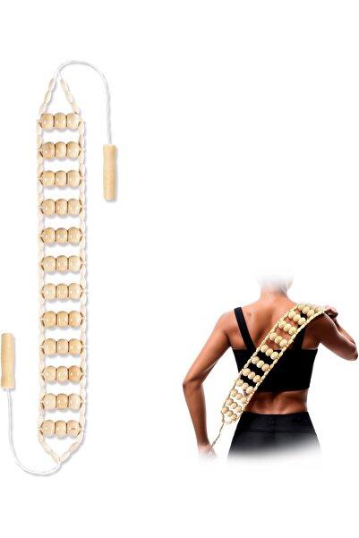 Bonjour Wood Roller Massager, Wooden Massage Roller, Wood Therapy Massage Too...