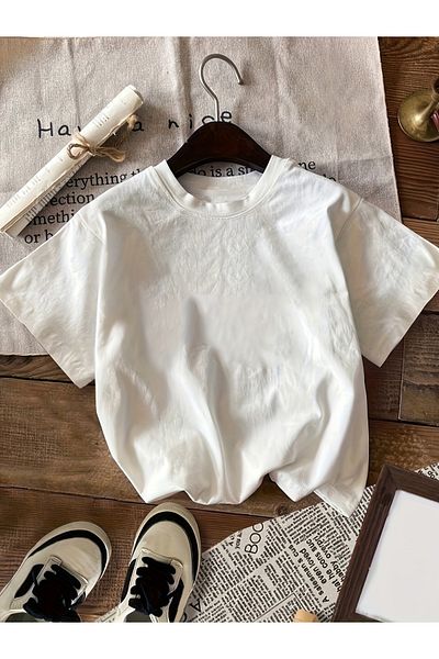 uyguntarz Tricou oversize unisex cu vedere la oraș Vangogh imprimat