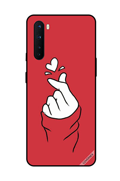 Covernex غطاء حماية لهاتف OnePlus Nord Snap Love أحمر