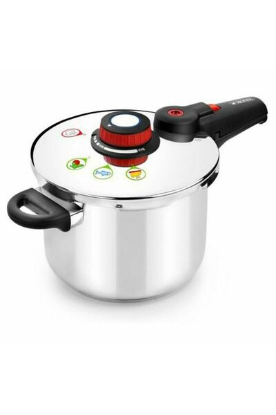 SICE Χύτρα ταχύτητας Monix M790002 6 λίτρων από ανοξείδωτο ατσάλι