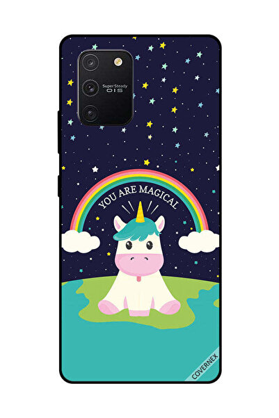 Covernex غطاء حماية لهاتف سامسونج جالاكسي S10 لايت بتصميم وحيد القرن السحري