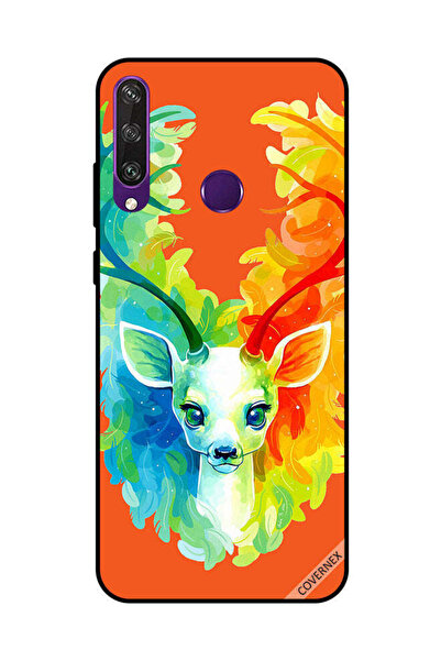 Covernex غطاء حماية لهاتف هواوي Y6P - غزال ملون