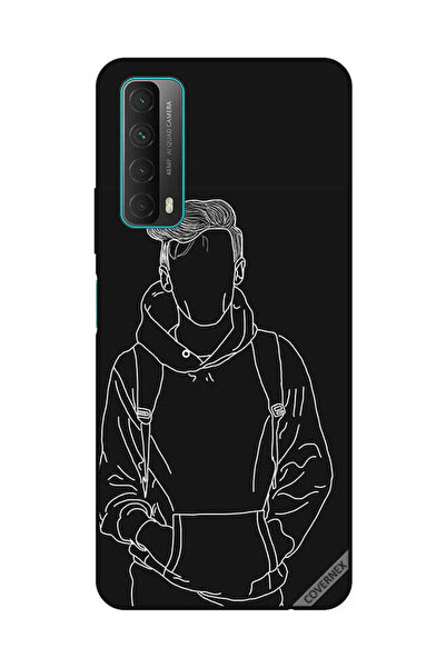 Covernex غطاء حماية لهاتف هواوي Y7A/P Smart 2021 رسم جاكت بوي