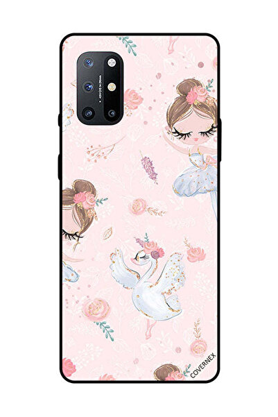 Covernex غطاء حماية لهاتف OnePlus 8T - فتاة وزهور