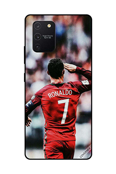 Covernex غطاء حماية لهاتف سامسونج جالاكسي S10 لايت - تحية رونالدو للجمهور