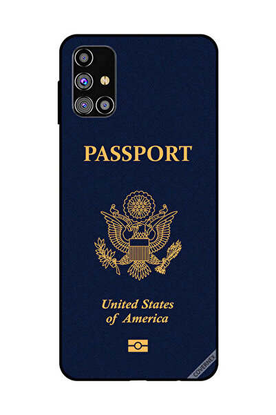 Covernex غطاء حماية لهاتف سامسونج جالاكسي M31s - جواز سفر أمريكي