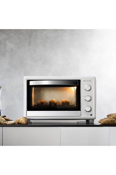 CECOTEC Mini oven, Cecotec Bake&Toast 3090, white, 30L
