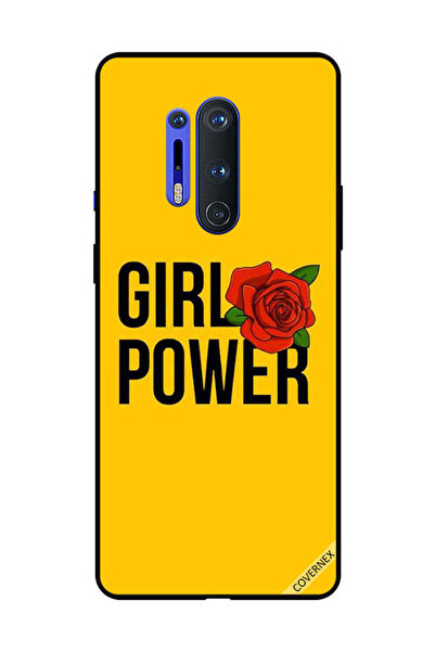 Covernex غطاء حماية لهاتف OnePlus 8 Pro - لون أصفر باور جيرل
