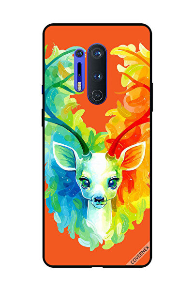 Covernex غطاء حماية لهاتف OnePlus 8 Pro - غزال ملون