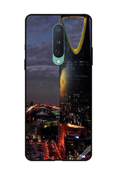 Covernex غطاء حماية لهاتف OnePlus 8 - منظر برج الفيصلية في المساء