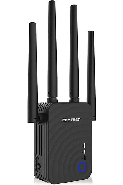 Comfast WiFi Range Extender, AC1200 Dual Band 2.4G/5.8G Mini WiFi Router Repeater, Wi-Fi Signal Boos