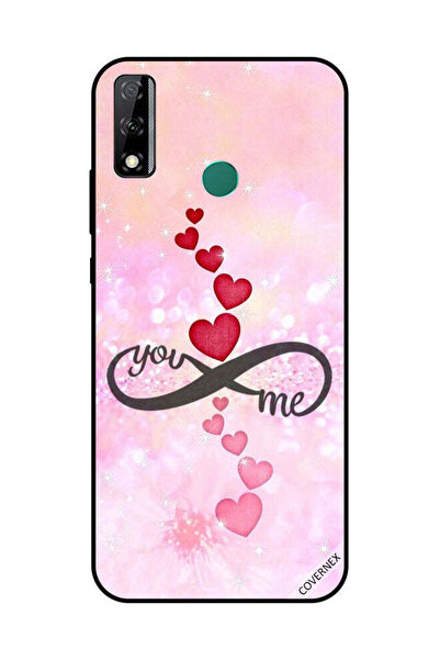 Covernex غطاء حماية لهاتف هواوي Y8S قلوب حمراء ووردية أنت إنفينيتي مي