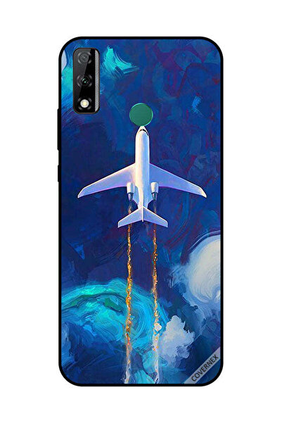 Covernex غطاء حماية لهاتف هواوي Y8S - طائرة تحلق