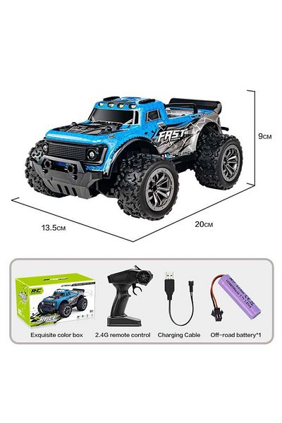 LIXADA High-Speed Off-Road Bigfoot Climbing Remote Control Toy Car For Ages 8+ Years