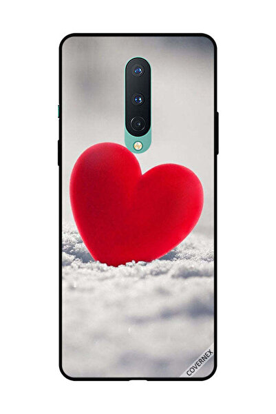 Covernex غطاء حماية لهاتف OnePlus 8 بتصميم قلب أحمر جميل