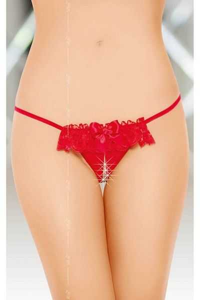 Softline Thong panties, Softline, model 2349, red S-L