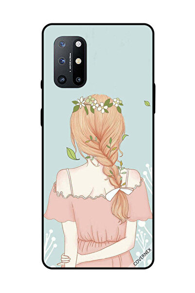 Covernex غطاء حماية لهاتف OnePlus 8T بفتاة واقفة بمظهر لطيف