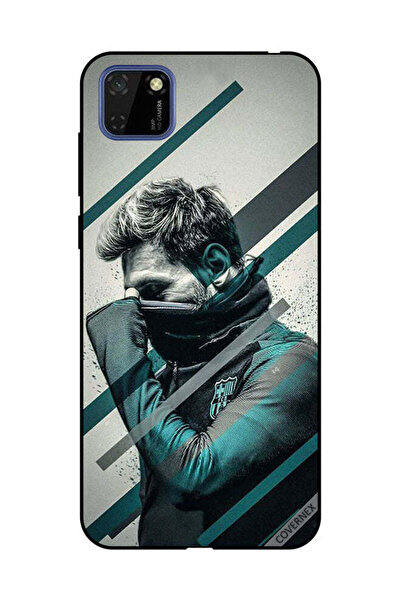 Covernex غطاء حماية لهاتف هواوي Y5P ميسي يخفي وجهه