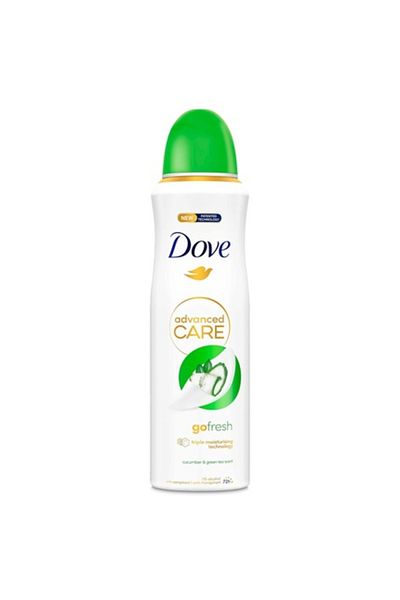 Dove Deodorant spray, Dove Go Fresh, Cucumber and Green Tea, 200 ml