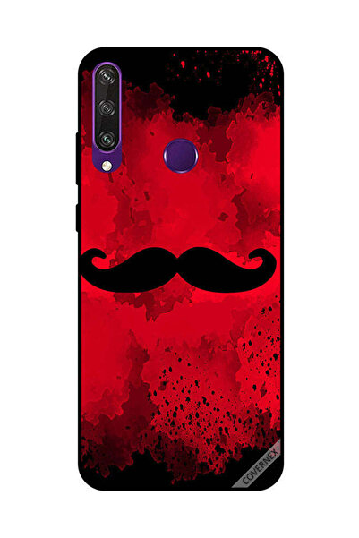 Covernex غطاء حماية لهاتف هواوي Y6P كوستاش أحمر Bg