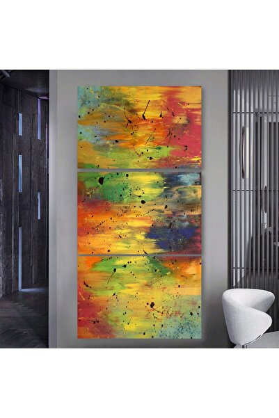 4gdran ثلاث لوحات خشبية ام دي اف مقاس 120x60 سم