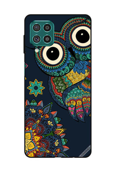 Covernex غطاء حماية لهاتف سامسونج جالاكسي M62/F62 بتصميم بومة زهرية