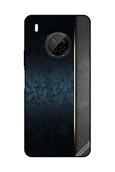 Covernex غطاء حماية لهاتف هواوي Y9A بنمط جلدي أخضر داكن