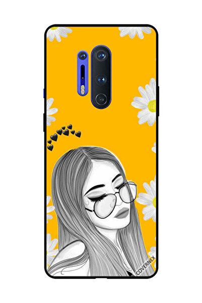 Covernex غطاء حماية لهاتف OnePlus 8 Pro - فتاة تحب خيالات النظارات