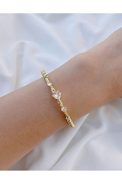 Eylülün Takısı Women's Gold Color Dorica Bracelet